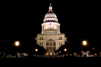 Texas State Capitol (night)