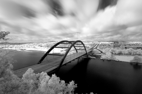 Pennybacker Bridge over Lake Austin